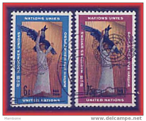 Onu  1968  N° 177 / 78  Paire Oblitérée - Used Stamps