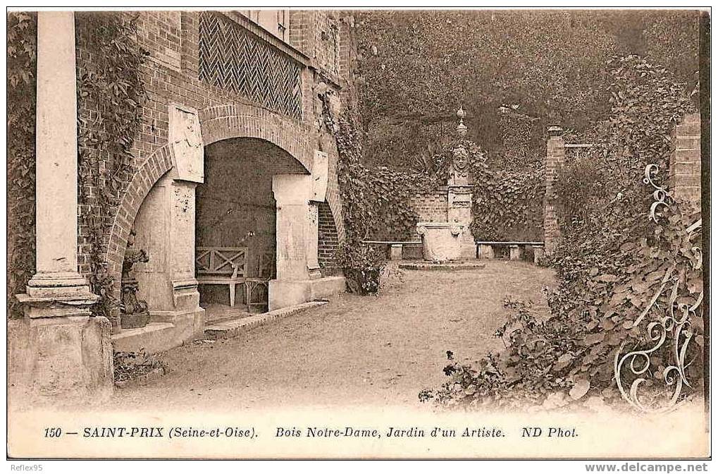 SAINT-PRIX - Bois Notre-Dame, Jardin D'un Artiste - Saint-Prix