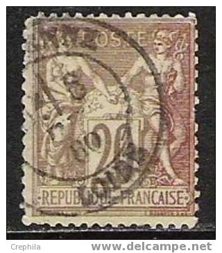 France - 1876-78 - Y&T: 67 Oblit. - 1876-1878 Sage (Tipo I)