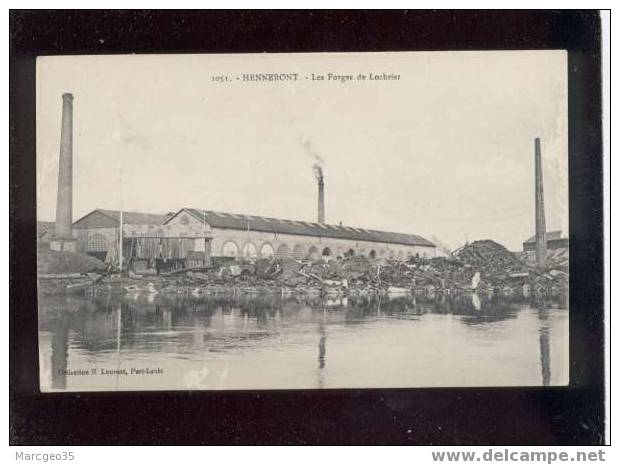 007166 Hennebont Les Forges De Lochrist édit.laurent N°1051 Industrie Usine - Hennebont