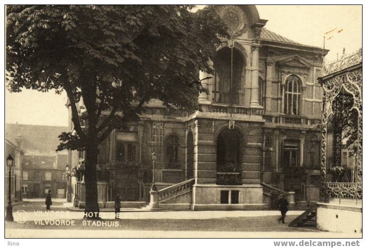 Vilvoorde Stadhuis Gelopen Kaart - Vilvoorde