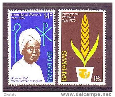 469 Bahamas: International Women's Year 1975 YT 366/67 - Bahama's (1973-...)