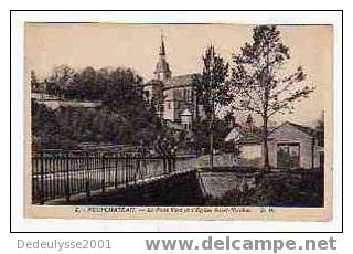 OCT 888980  Neufchateau Le Pont Vert Et église St Nicolas N° 2 Animée - Neufchateau