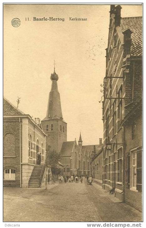 Baerle-Hertog - Kerkstraat - Geanimeerd - Baarle-Hertog