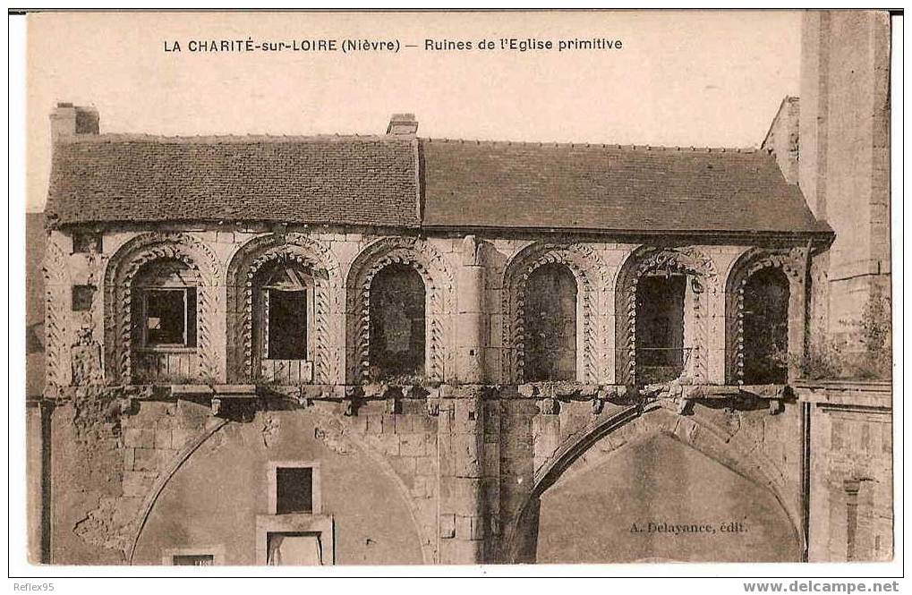 LA CHARITE SUR LOIRE - Ruines De L'Eglise Primitive - La Charité Sur Loire