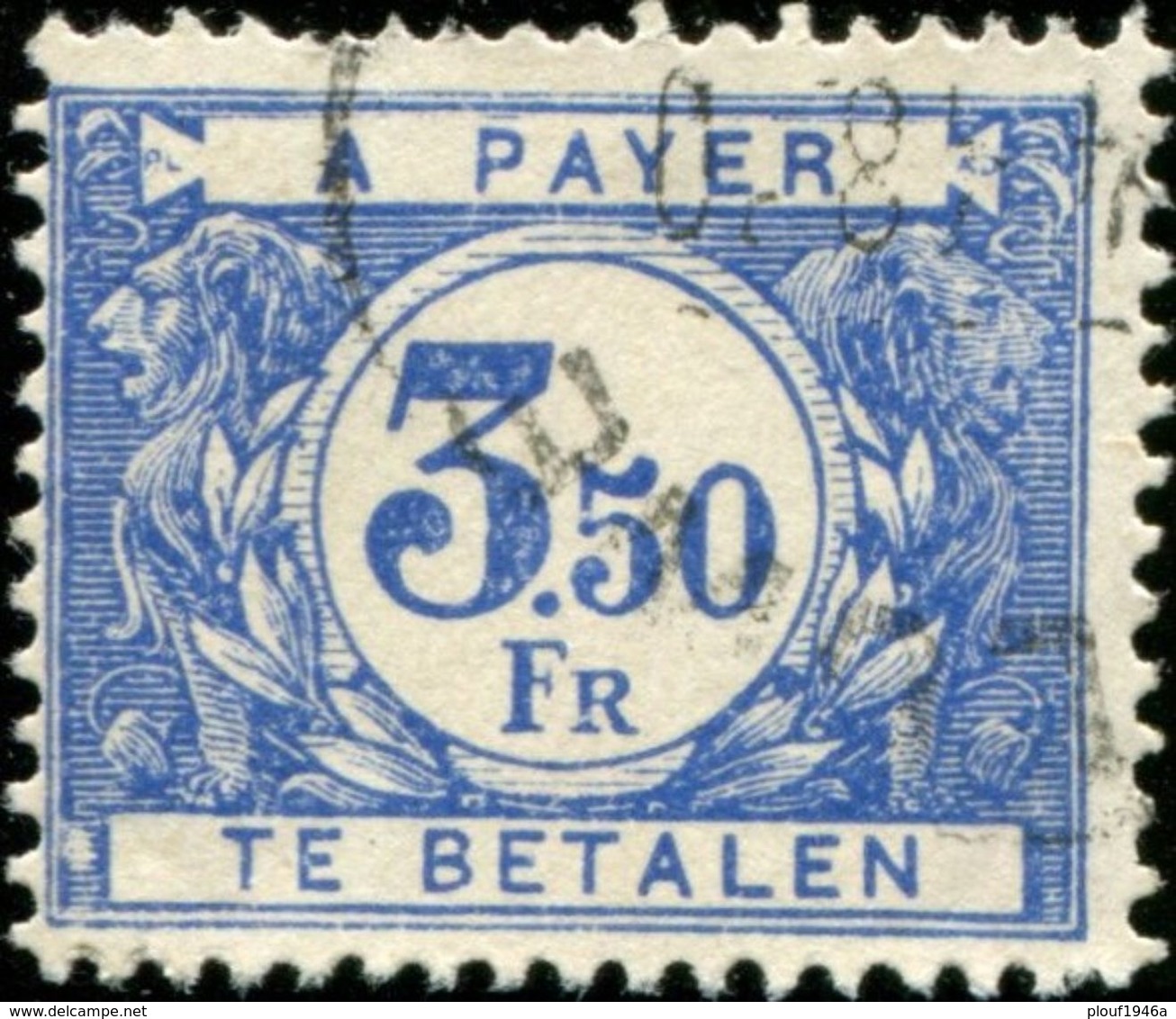 COB N° : TX  48 (o) - Briefmarken