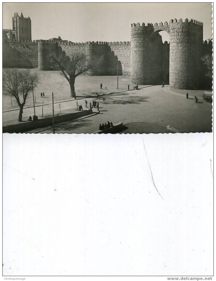 AVILA PUERTA DE SAN VICENTE 1953 - Ávila