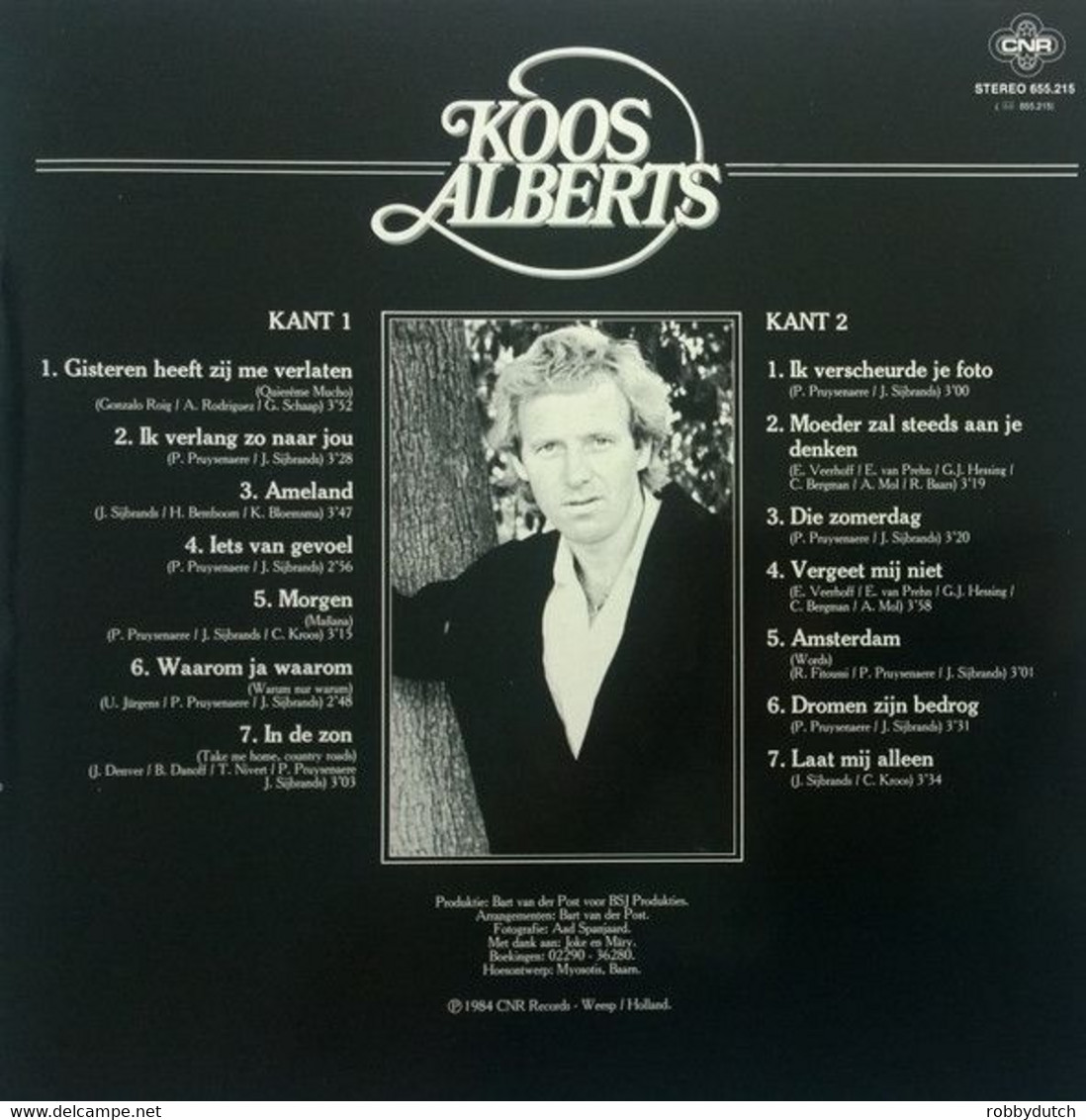 * LP * KOOS ALBERTS (1984) - Autres - Musique Néerlandaise