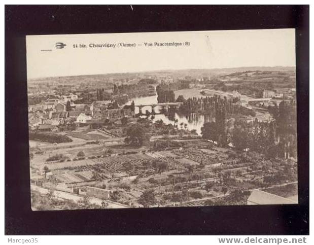 007254 Chauvigny Vue Panoramique (B) édit.hirondelle N°14bis - Chauvigny