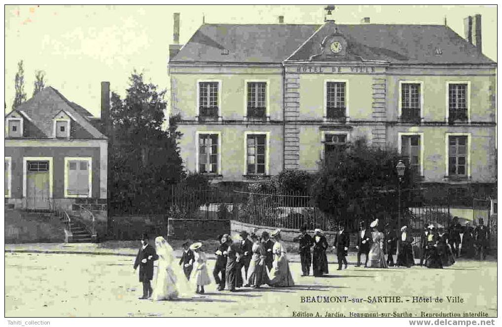 BEAUMONT-sur-SARTHE - Hôtel De Ville - Beaumont Sur Sarthe