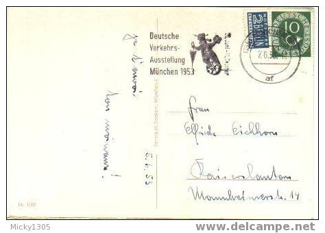 Germany - Karte 7.6.1956 (1379)- - Covers & Documents