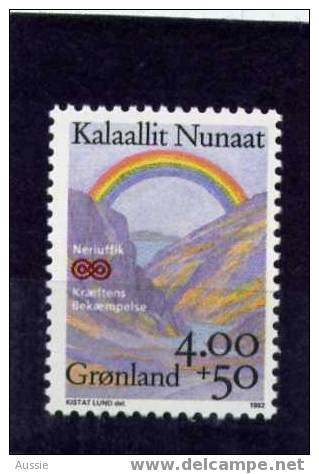 Groenland 1992 Yvertn° 216 *** MNH Cote 6,50 Euro Lutte Contre Le Cancer - Ongebruikt