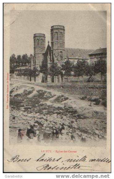 CPA De LE PUY - Eglise Des Carmes. - Le Puy En Velay