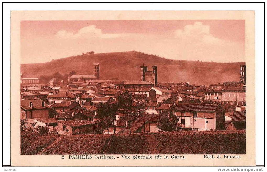 PAMIERS - Vue Générale De La Gare - Pamiers