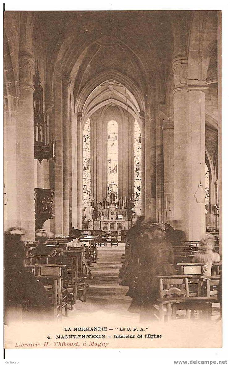 MAGNY EN VEXIN - Intérieur De L'Eglise - Magny En Vexin