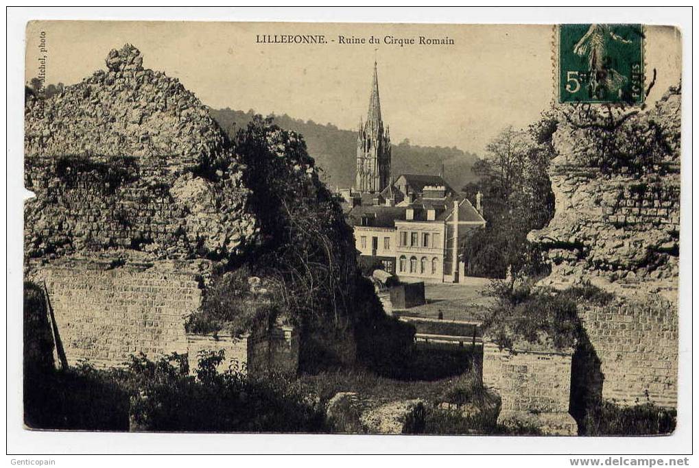 H91 - LILLEBONNE - Ruine Du Cirque Romain (1910) - Lillebonne