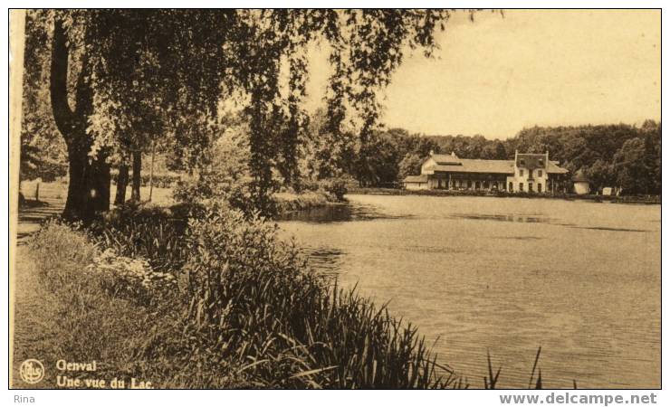 Genval-Une Vue Du Lac Gelopen Kaart - Rixensart