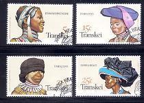 TRANSKEI 1981 CTO Stamp(s) Head Dresses 92-95 #3397 - Transkei