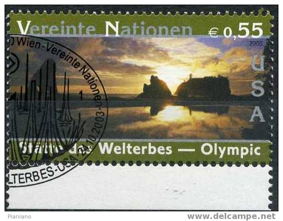 PIA - ONW  - 2003 - Patrimoine Mondial - Etats-Unis - (Yv 410) - Used Stamps