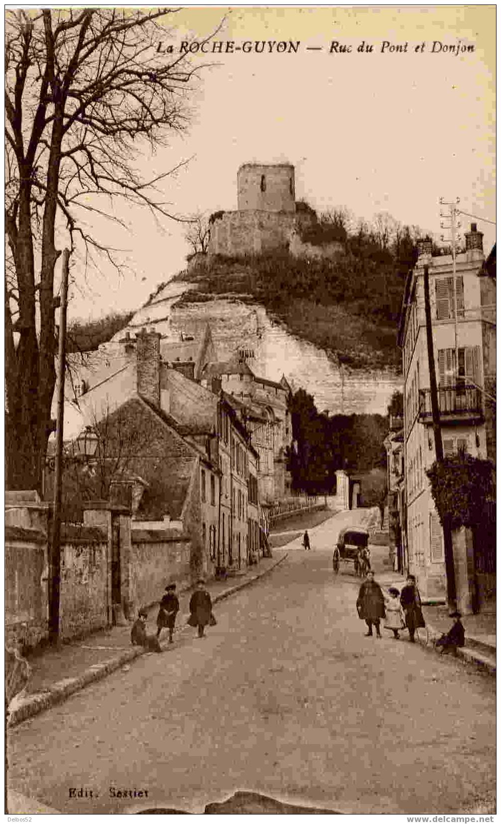 La Roche-Guyon - Rue Du Pont Et Donjon - La Roche Guyon