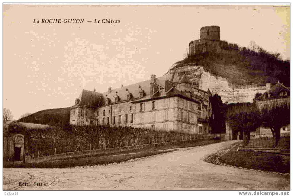 La Roche-Guyon - Le Chateau - La Roche Guyon