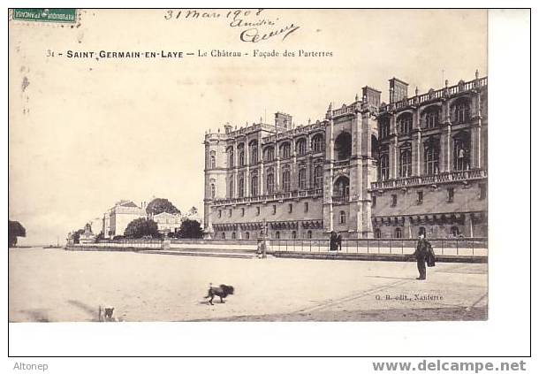 Façade Des Parterres - St. Germain En Laye (Kasteel)