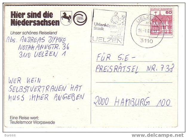 INTERESTING GERMANY POSTCARD - TEUFELSMOOR WORPSWEDE - Nice Stamped - Bremervoerde