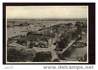 Jolie CP Photo Hollande Pays-Bas - Dordrecht Gezicht Op Maas-Merwede-Noord Panorama Sur La Ville - Dordrecht