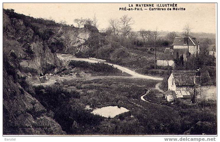 PRE EN PAIL - Carrières De Mévitte - Pre En Pail