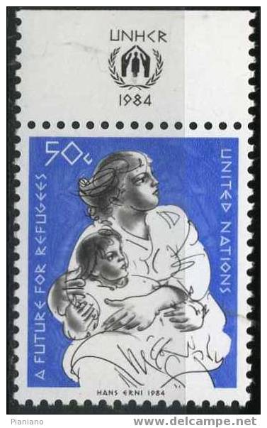 PIA - ONN - 1984 - Un Avenir Pour Les Réfugiés - (Yv 414-15) - Nuevos