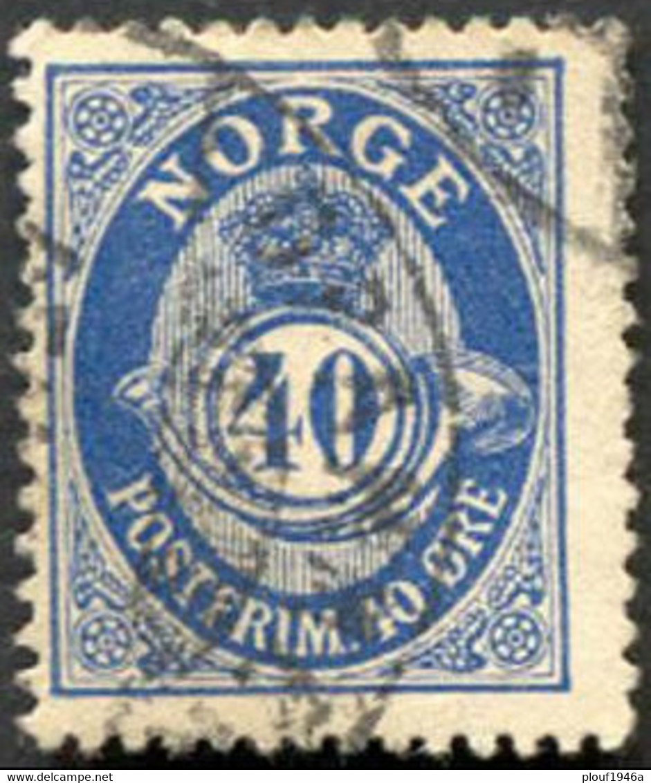 Pays : 352,02 (Norvège : Haakon VII)  Yvert Et Tellier N°:    96 (o) - Oblitérés