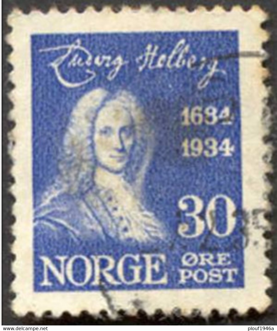 Pays : 352,02 (Norvège : Haakon VII)  Yvert Et Tellier N°:   163 (o) - Oblitérés