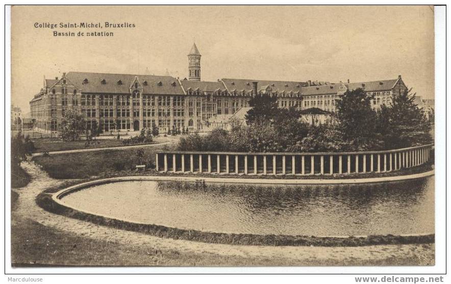 Bruxelles. Brussel. Collège Saint-Michel. Bassin De Natation. Sint-Michiel. Zwemkom. - Formación, Escuelas Y Universidades