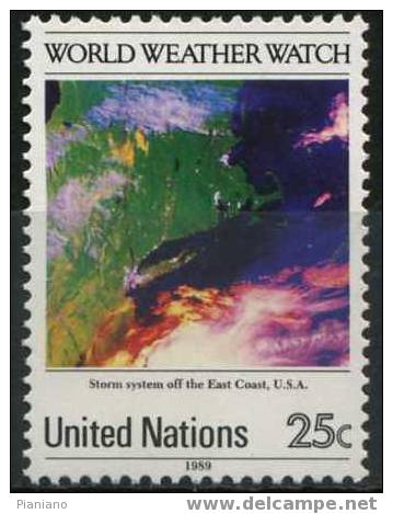 PIA - ONN - 1989 - Veille Météorologique Mondilale - (Yv 543-44) - Unused Stamps