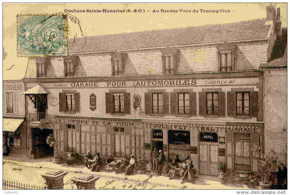 Conflans-Sainte-Honorine - Au Rendez-Vous Du Touring-Club - Conflans Saint Honorine