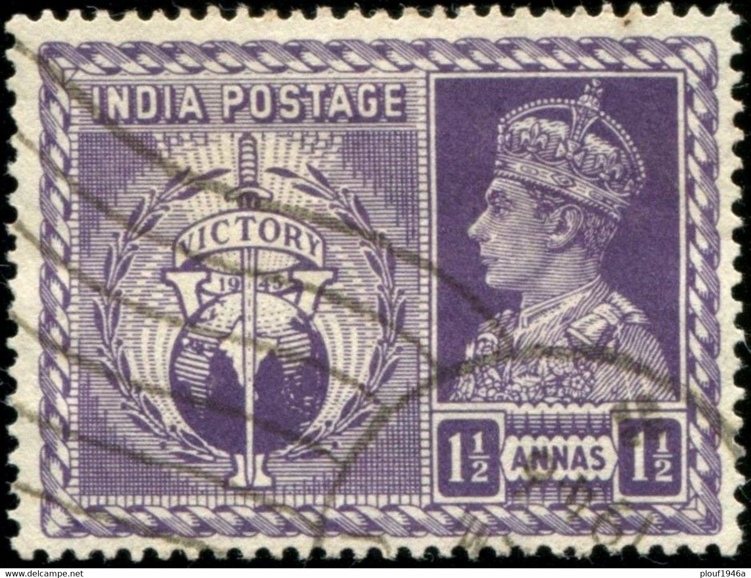 Pays : 230,3 (Inde Anglaise : Empire)  Yvert Et Tellier N° :  175 (o) - 1936-47 King George VI