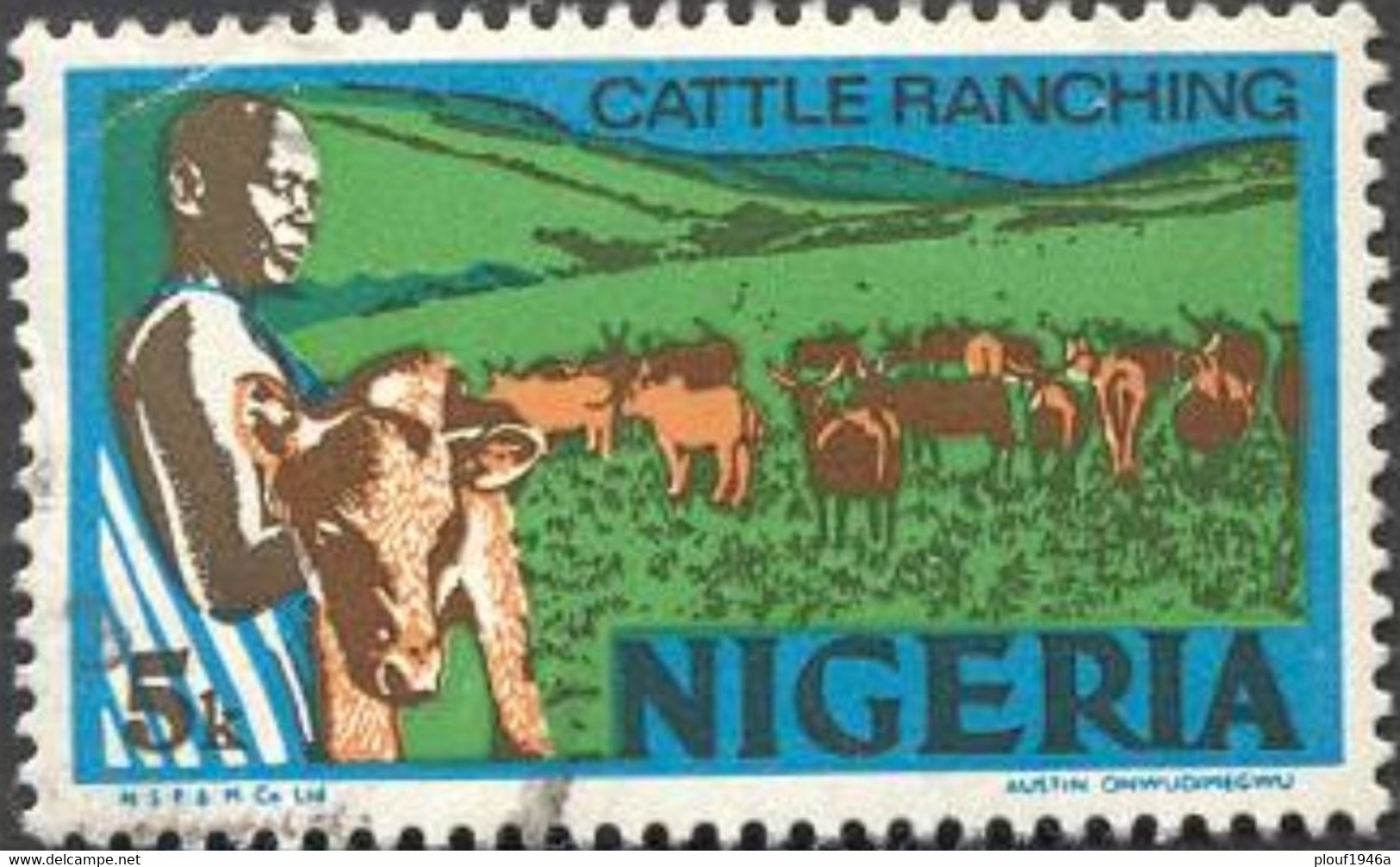 Pays : 346,1 (Nigeria : Fédération Indépendante)  Yvert Et Tellier N° :  284 (B) (o) - Nigeria (1961-...)