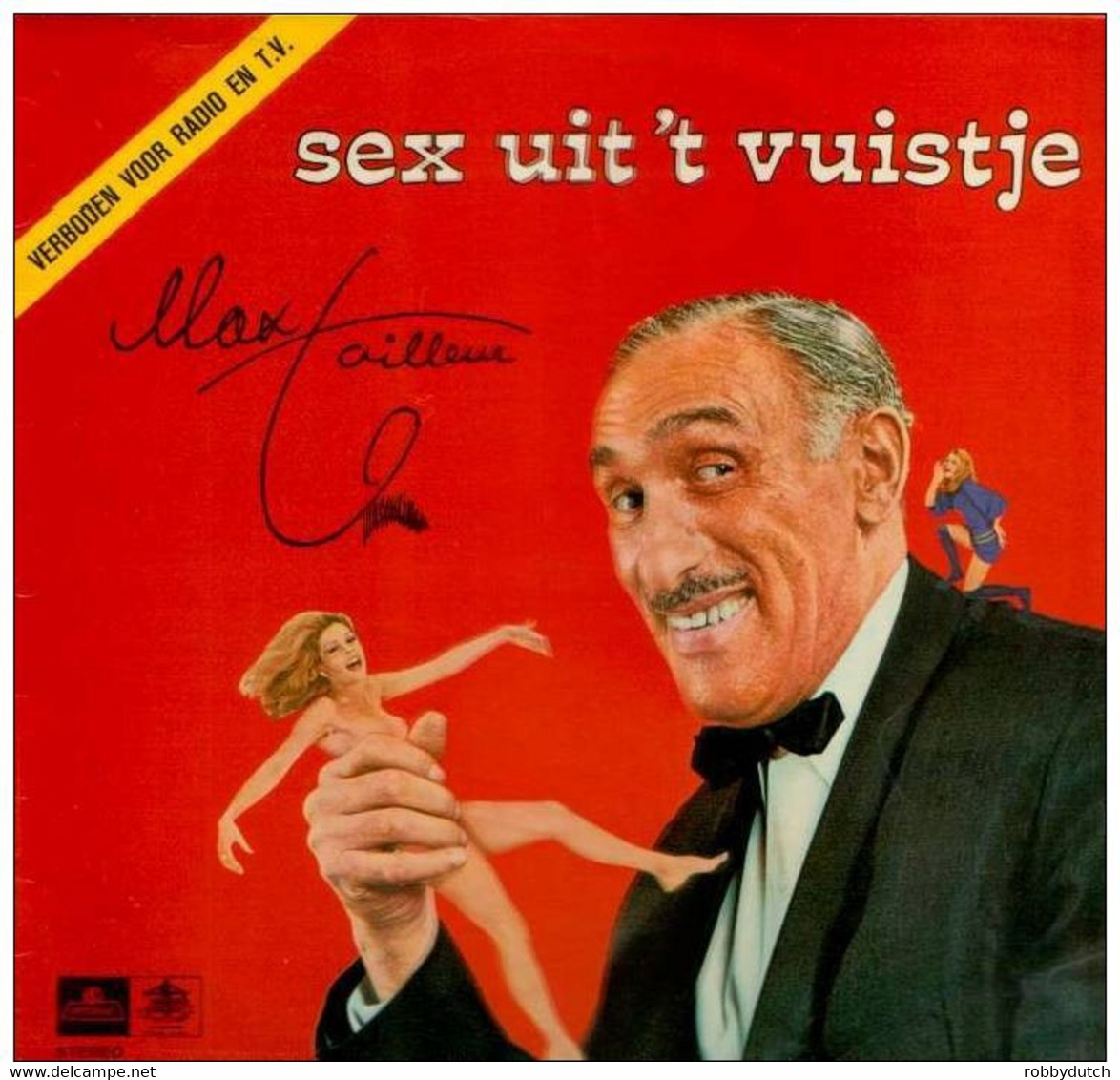 * LP * MAX TAILLEUR- SEX UIT 'T VUISTJE - Humor, Cabaret