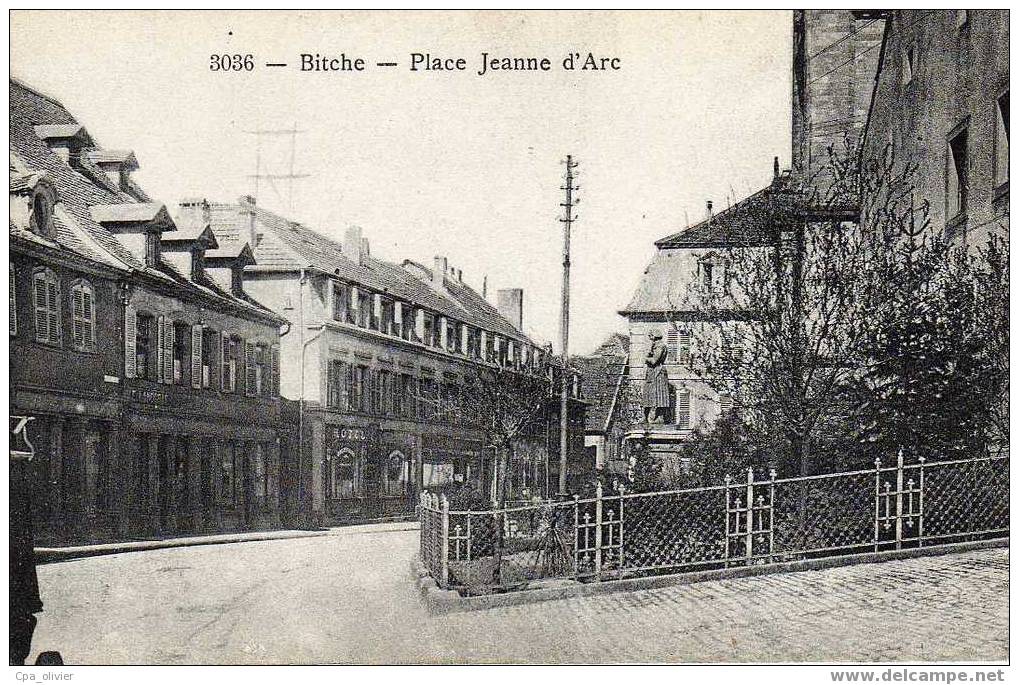 57 BITCHE Place Jeanne D'Arc, Ed Paulus 3036, 192? - Bitche