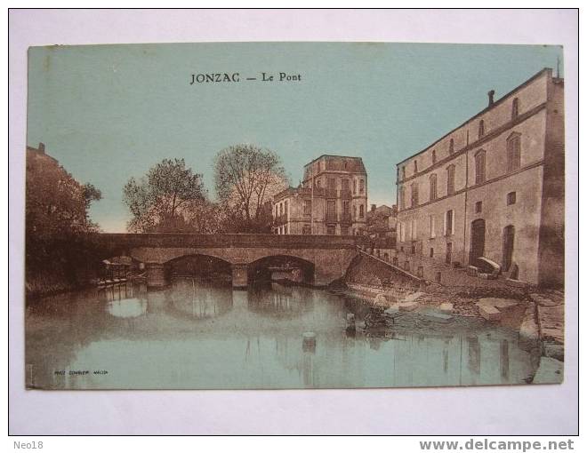 JONZAC. LE PONT - Pont-l'Abbé-d'Arnoult