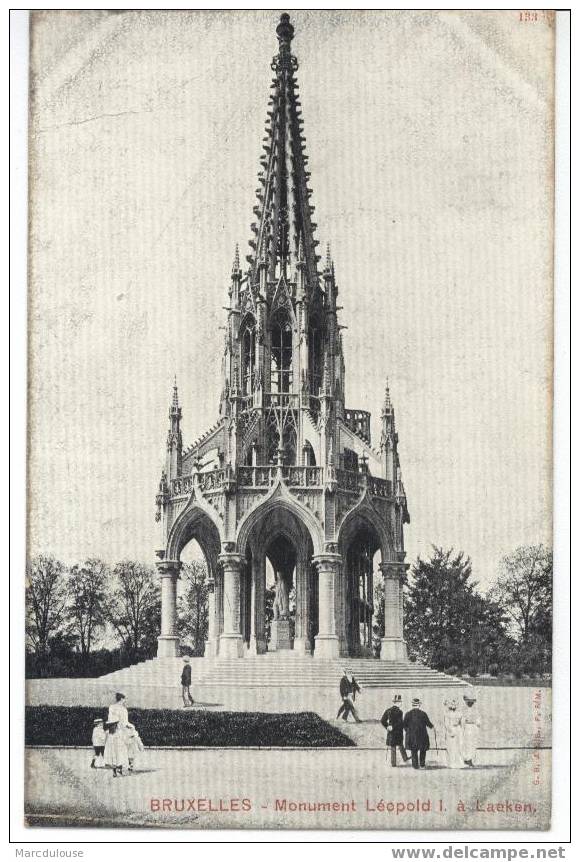 Laeken - Laken (Bruxelles - Brussel). Monument Leopold I. - Laeken