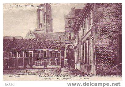 Bombardement De Loo - La Place - Lo-Reninge