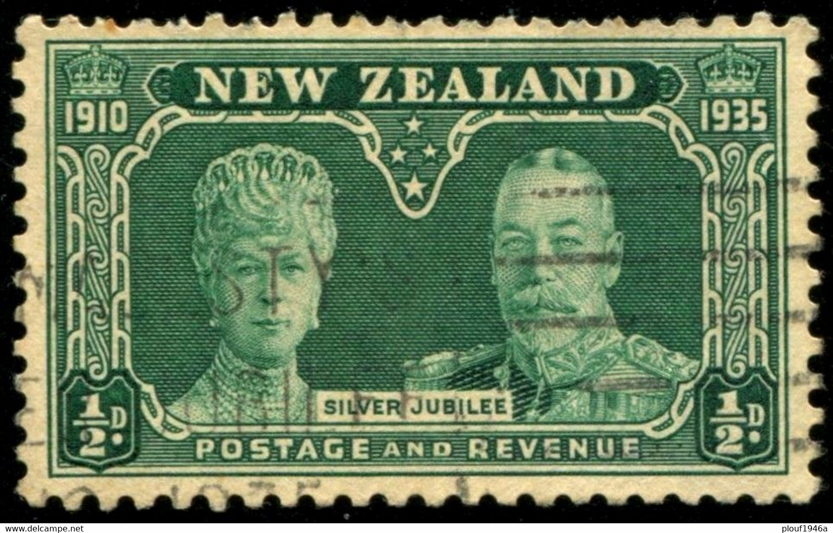 Pays : 362,1 (Nouvelle-Zélande : Dominion Britannique) Yvert Et Tellier N° :   207 (o) - Usados