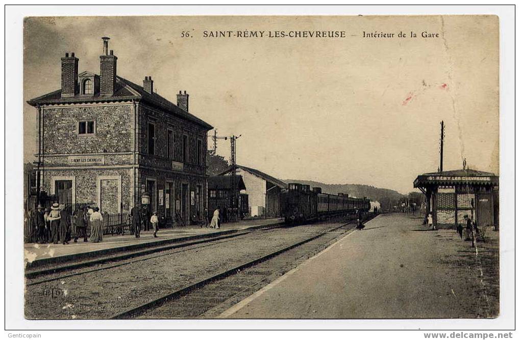 H95 - SAINT-REMY-LES-CHEVREUSES - Intérieur De La Gare - St.-Rémy-lès-Chevreuse