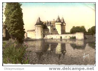 Carte De Sully-sur-loire (le Chateau Féodal Et La Sange) - Sully Sur Loire