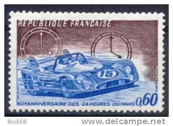 FRANCE 1761 ** MNH 24 Heures Du Mans Course Automobile Comme Michel VAILLANT Jean GRATON - Stripsverhalen