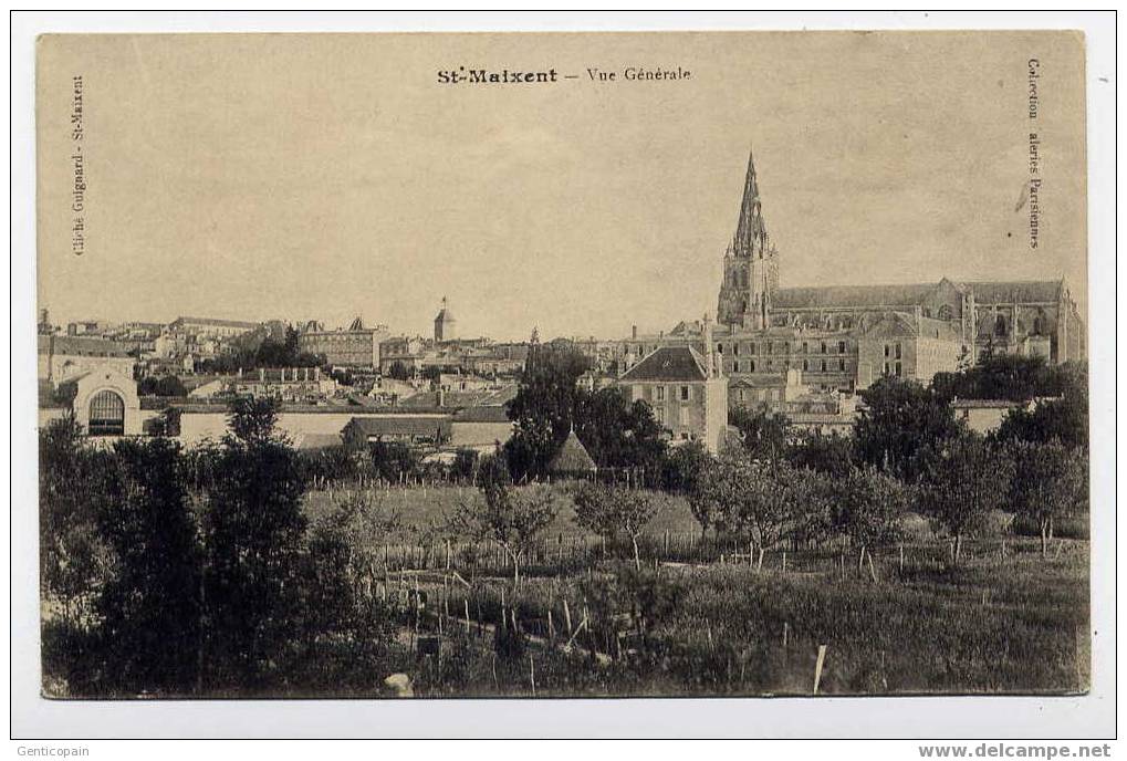 H95 - SAINT-MAIXENT - Vue Générale (1916) - Saint Maixent L'Ecole