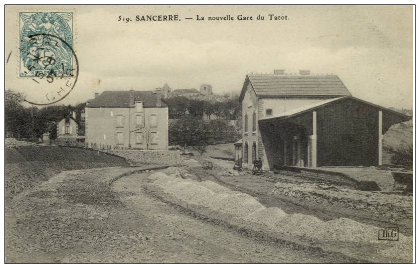 SANCERRE (18) - La Nouvelle Gare Du Tacot - Sancerre