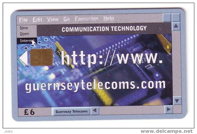 Comunication Technology  ( Guernsey ) - Jersey En Guernsey