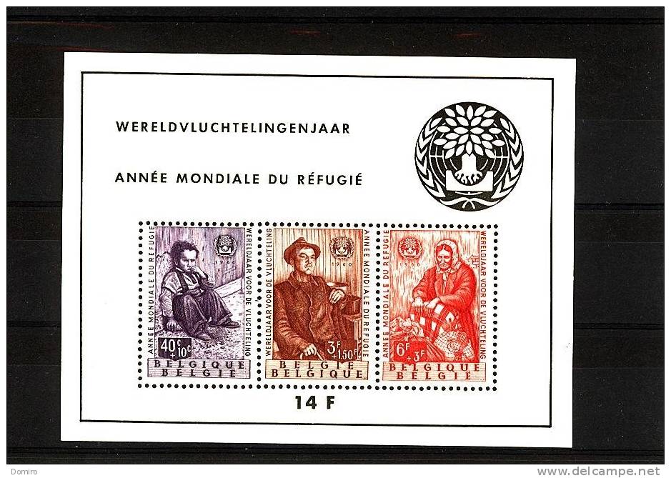 Année 1960 ** (MNH)  -  Complet Y Compris Le BL 32 **   Cote COB :  244.50 € - Full Years